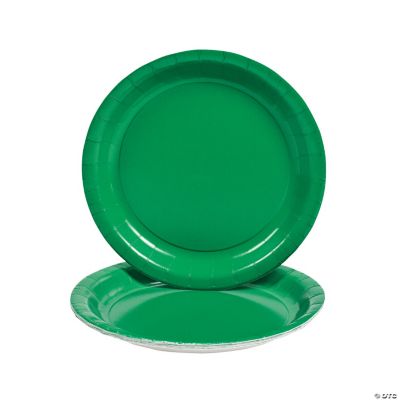 Emerald Green Dinner Plates