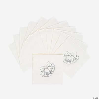 Wedding Bell Cocktail Napkins
