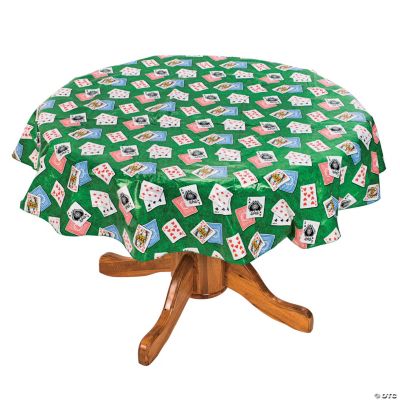 Round Casino Table Cover