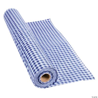 Purple Gingham Tablecloth Roll