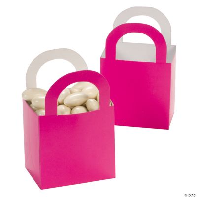 Hot Pink Favor Gift Baskets