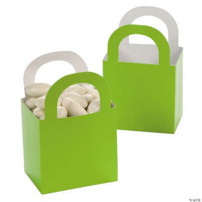 Lime Green Favor Gift Baskets