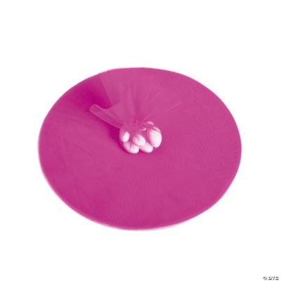 Hot Pink Tulle Circles