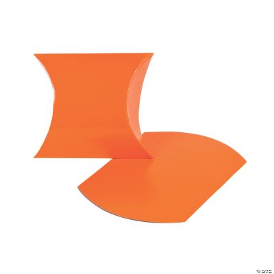 Orange Pillow Boxes