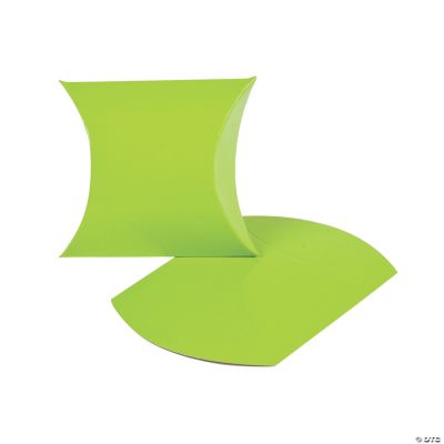 Lime Green Pillow Boxes