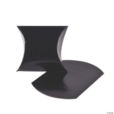Black Pillow Boxes