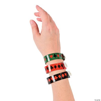 Casino Wristbands Oriental Trading