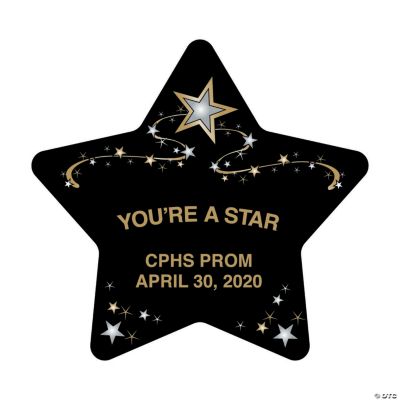 Personalized Star-Shaped Favor Boxes