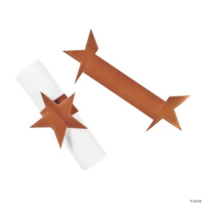 Gold Star Napkin Rings
