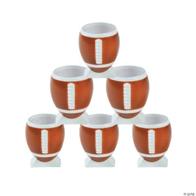 FootballShaped Shot Glasses Oriental Trading