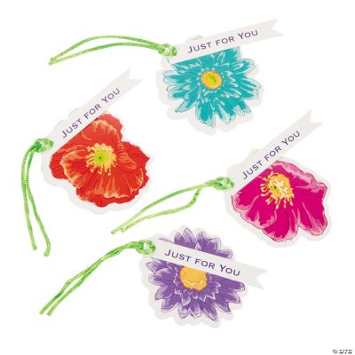 Love In Bloom Wedding Favor Tags