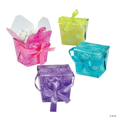 Love In Bloom Wedding Takeout Boxes