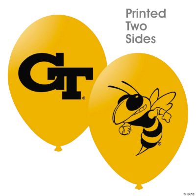 NCAA™ Georgia Tech Yellow Jackets Latex Balloons
