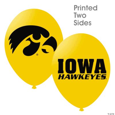 NCAA™ Iowa Hawkeyes Latex Balloons