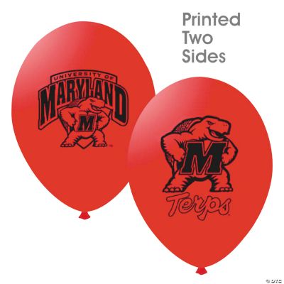 NCAA™ Maryland Terrapins Latex Balloons