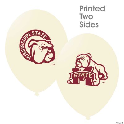 NCAA™ Mississippi Bulldogs Latex Balloons