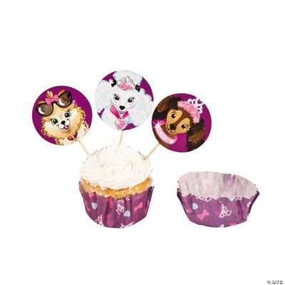 Fashion Puppies Baking Cups With Picks