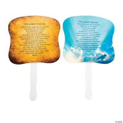 Lord's Prayer Fans
