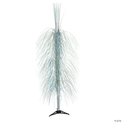 Silver Shimmering Floor Decoration