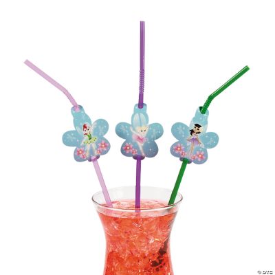 Ballerina Fairies Straws With Cutout