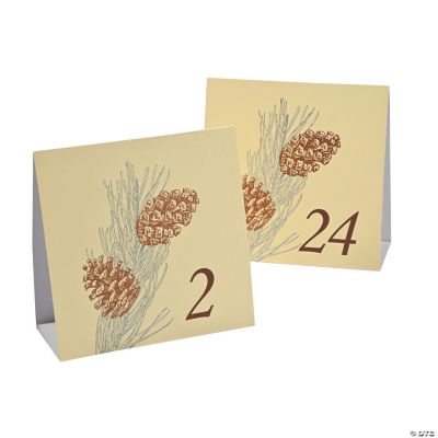 Winter Enchantment Table Tent Cards