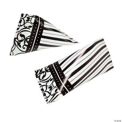 Black & White Favor Containers