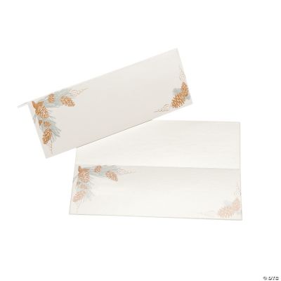 Winter Enchantment Place Cards