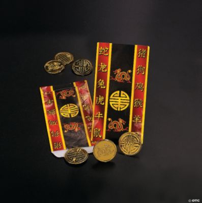 Lucky Money Envelopes With Coins