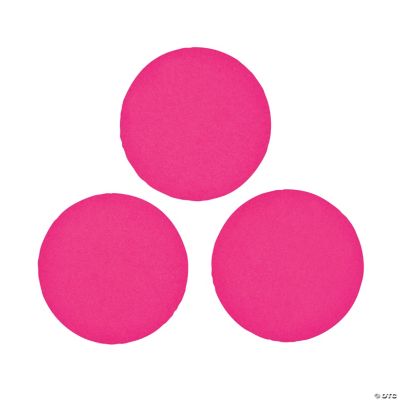 Hot Pink Jumbo Dot Confetti