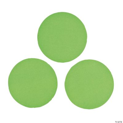 Lime Green Jumbo Dot Confetti