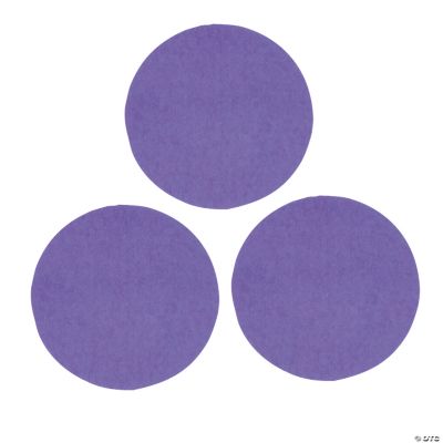 Purple Jumbo Dot Confetti
