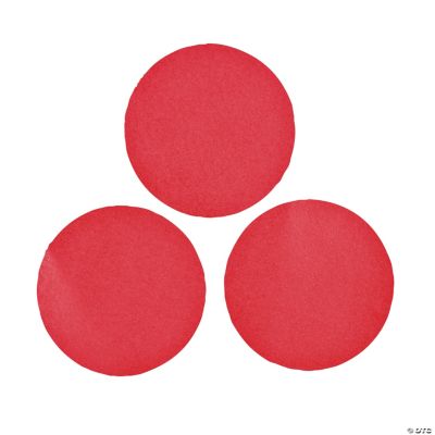 Red Jumbo Dot Confetti