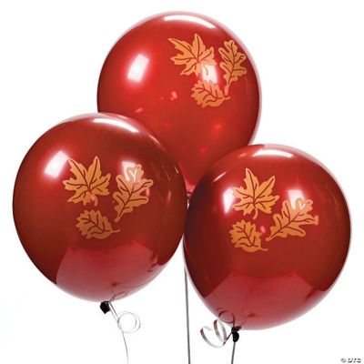 Fall Print Latex Balloons
