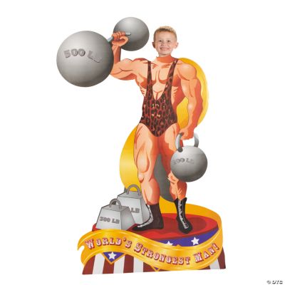 Strong Man Photo Stand-Up