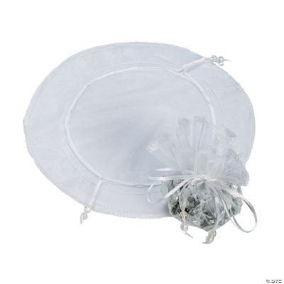 White Drawstring Gift Bags