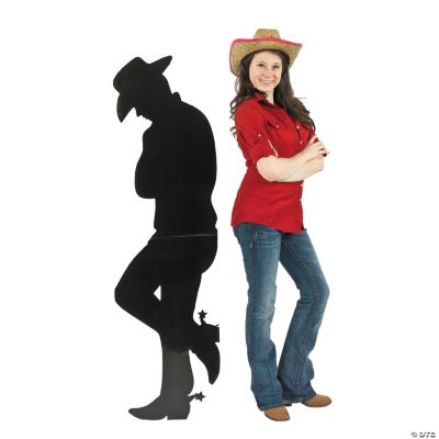 Cowboy Silhouette Stand-Up