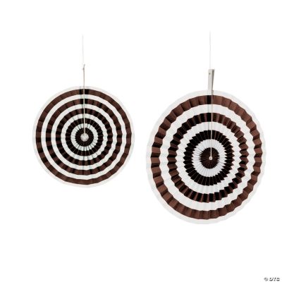 Chocolate Stripe Hanging Fans