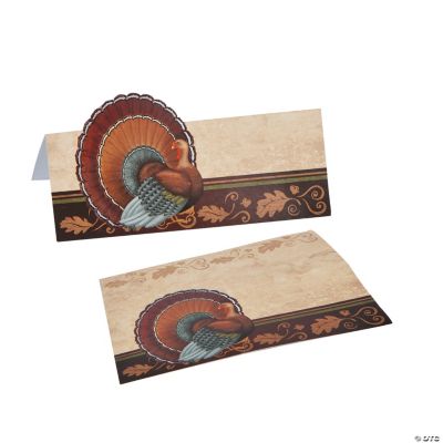 Thanksgiving Turkey Place Cards
