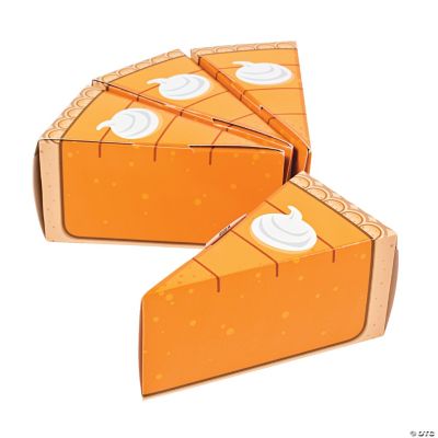 Pumpkin Pie Favor Boxes