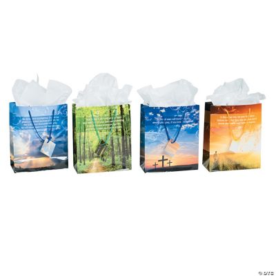 Medium Religious Photo Gift Bags - Oriental Trading