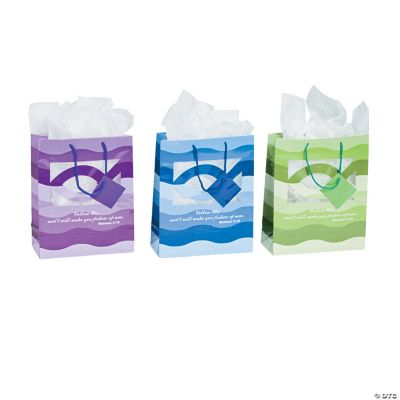 Medium Religious Fish Gift Bags