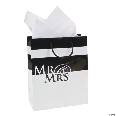 Medium Mr. & Mrs. Wedding Gift Bags