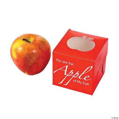“Apple Of My Eye” Favor Boxes