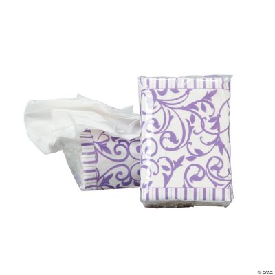 Lilac Wedding Facial Tissue Packs