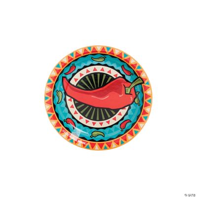 Southwest Chilies Dessert Plates