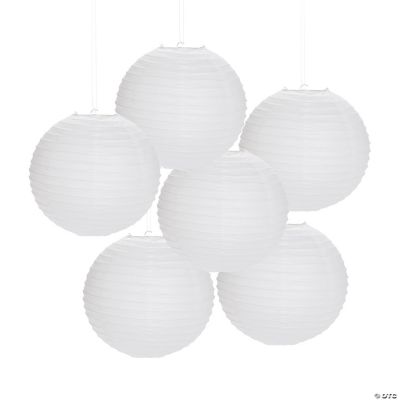 White Paper Lanterns