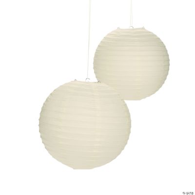 Ivory Paper Lanterns