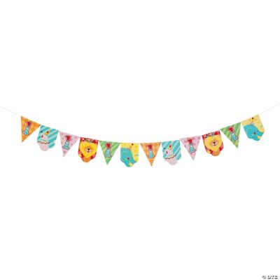 1st Birthday Circus Character Garland