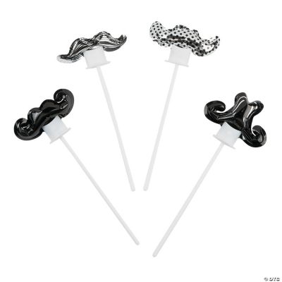 Mustache Self-Inflating Mylar Balloons