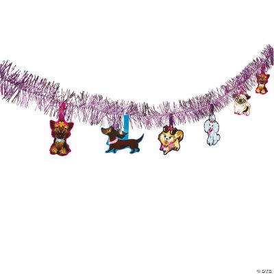 Fashion Puppy Tinsel Garland